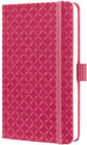 Sigel - notebook - jolie flair - a5 - hardcover - 174 pages - line - 80 gram paper - fuchsia pink - si-jn105