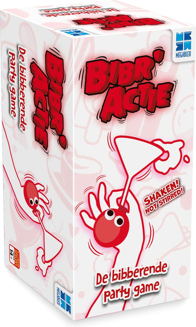 Megableu bibr'actie - jeu d'ambiance hilarant avec des défis frissonnants - jeu d'action pour famille et amis - 2 à 6 joueurs - à partir de 14 ans