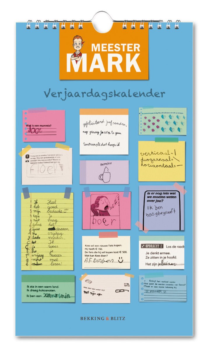 Calendrier d'anniversaire de la marque principale du blitz de Bekking
