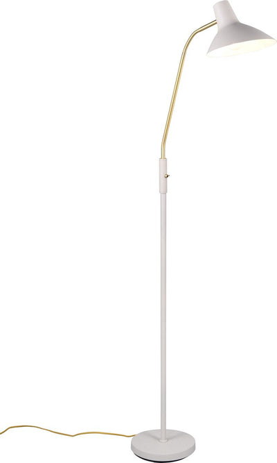 Trio traveller - lampadaire - gris chaud - excl. 1x e27 4 w - flexible