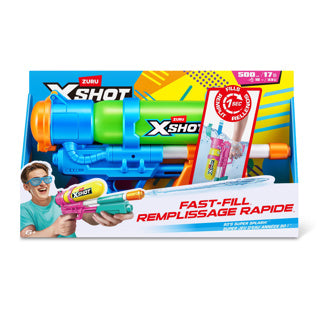 Pistolet à eau x-shot blaster rétro à remplissage rapide assorti
