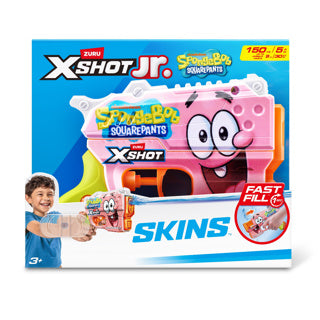 Pistolet à eau x-shot peaux à remplissage rapide Bob l'éponge | 2 pièces