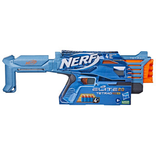 Nerf Elite 2.0 Tetrad Blaster + 4 fléchettes