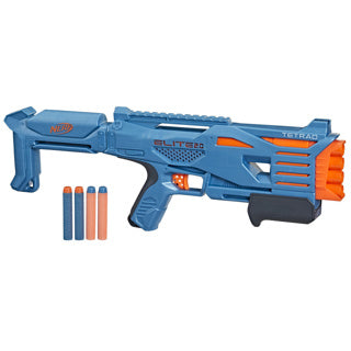 Nerf Elite 2.0 Tetrad Blaster + 4 fléchettes