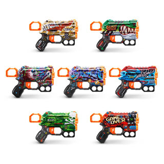 Zuru X-Shot Skins Menace avec 8 fléchettes
