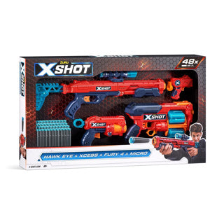 Zuru x-shot excel mix combo pack 48 fléchettes