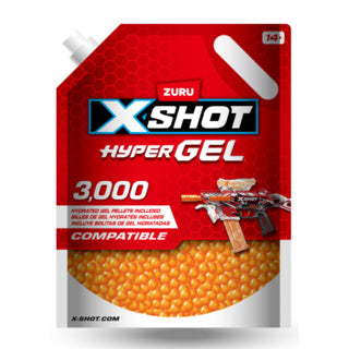 Zuru hyper gel gellet recharge 3000 pièces