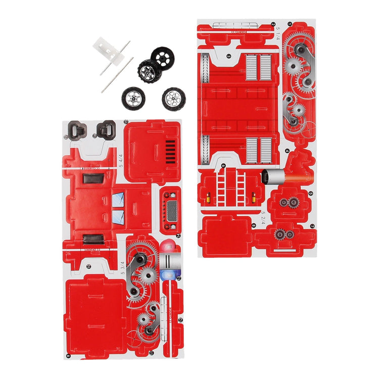 Puzzle 3D camion de pompiers 22 pcs.