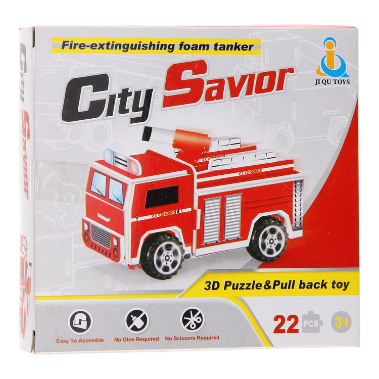 Puzzle 3D camion de pompiers 22 pcs.