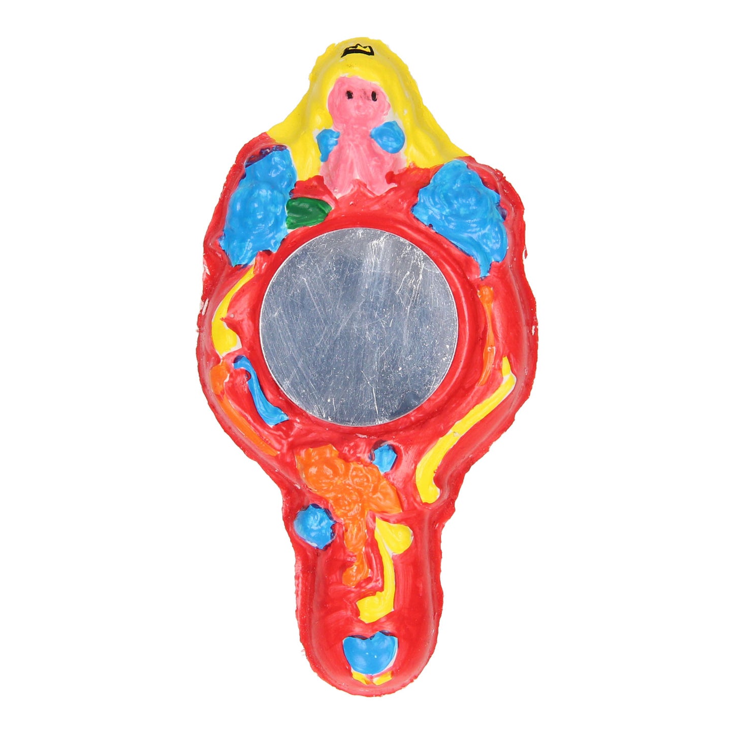 miroir à main en plâtre