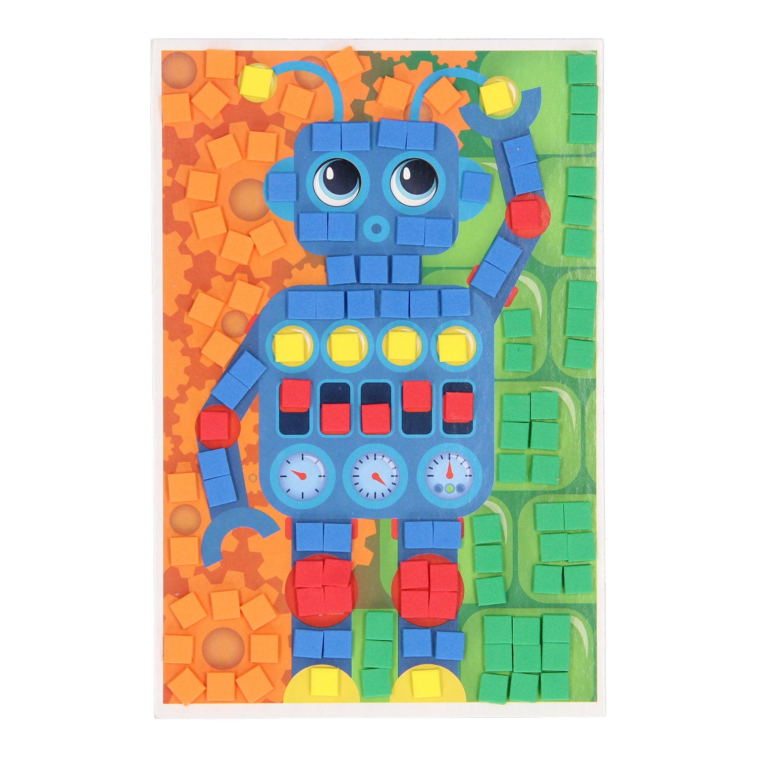 Faites votre propre robot en mosaïque
