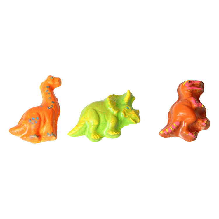 Gips gieten brille dans les aimants noirs dino's