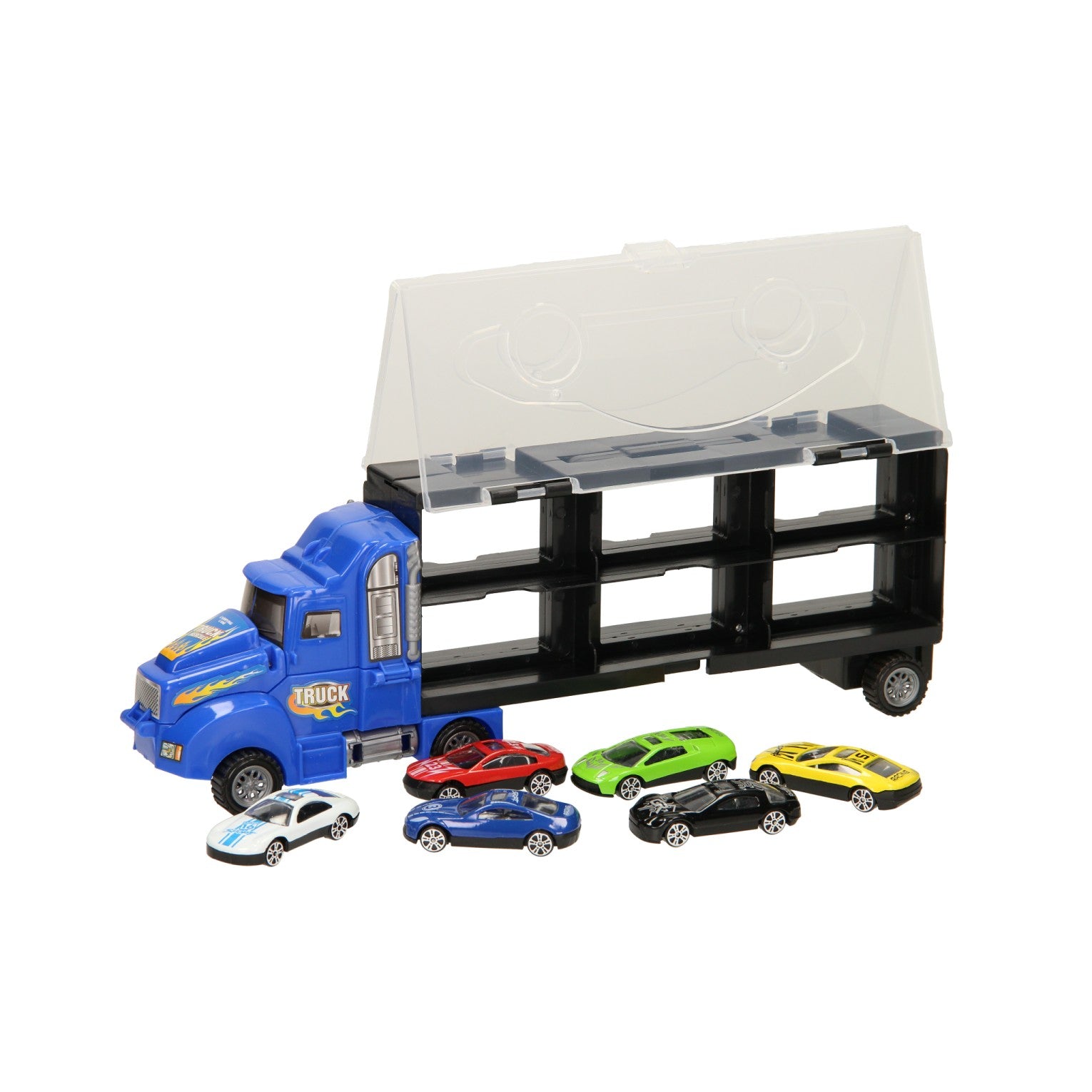 Store Autotransporter Blauw
