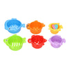Pile de tasses de bain pour animaux, 6 pièces.