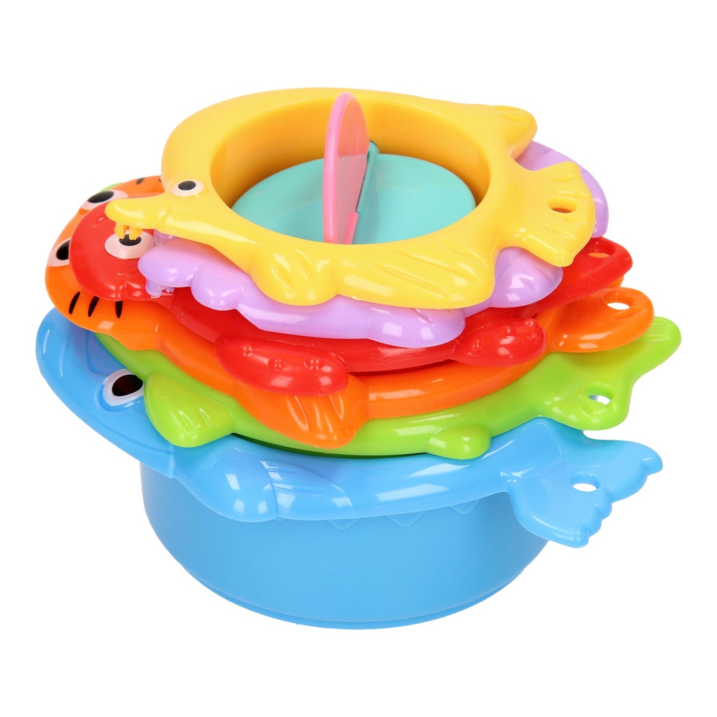 Pile de tasses de bain pour animaux, 6 pièces.