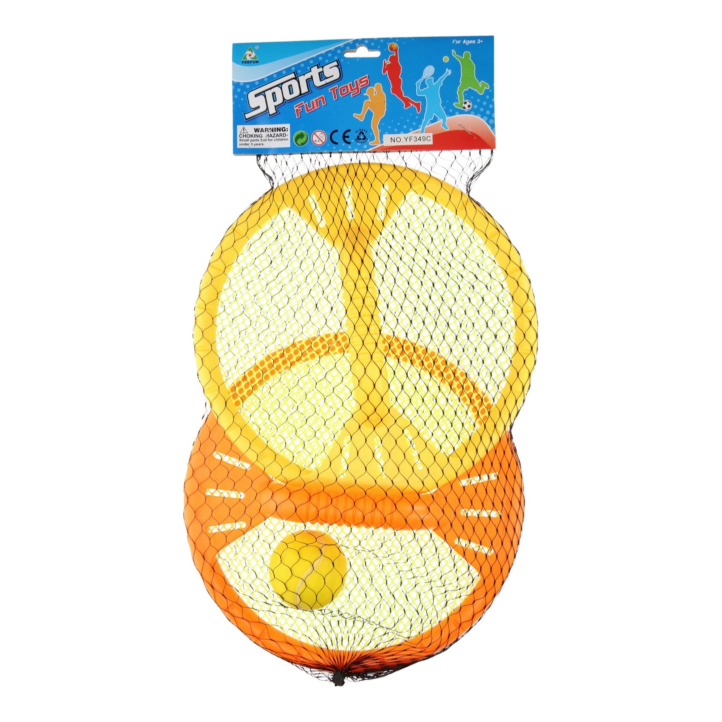 disques de tennis avec balle