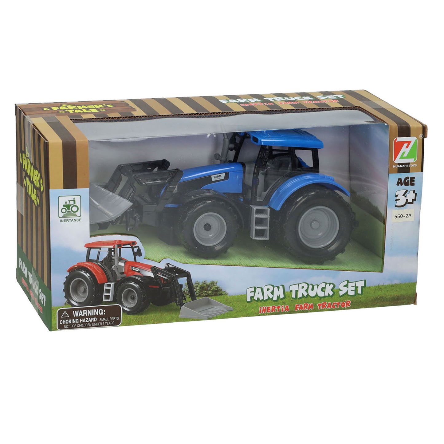 Tracteur avec chargeur frontal 1:32