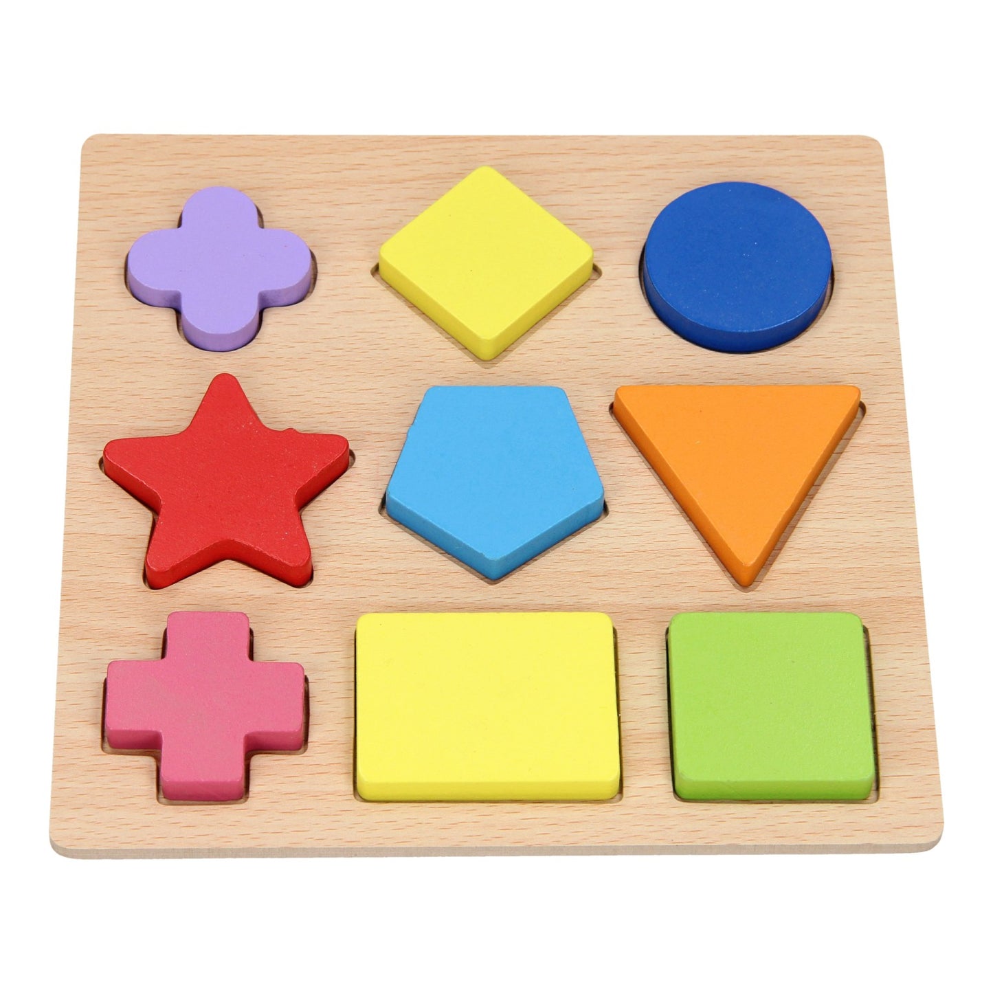 Puzzle en forme de bois, 9 pcs.