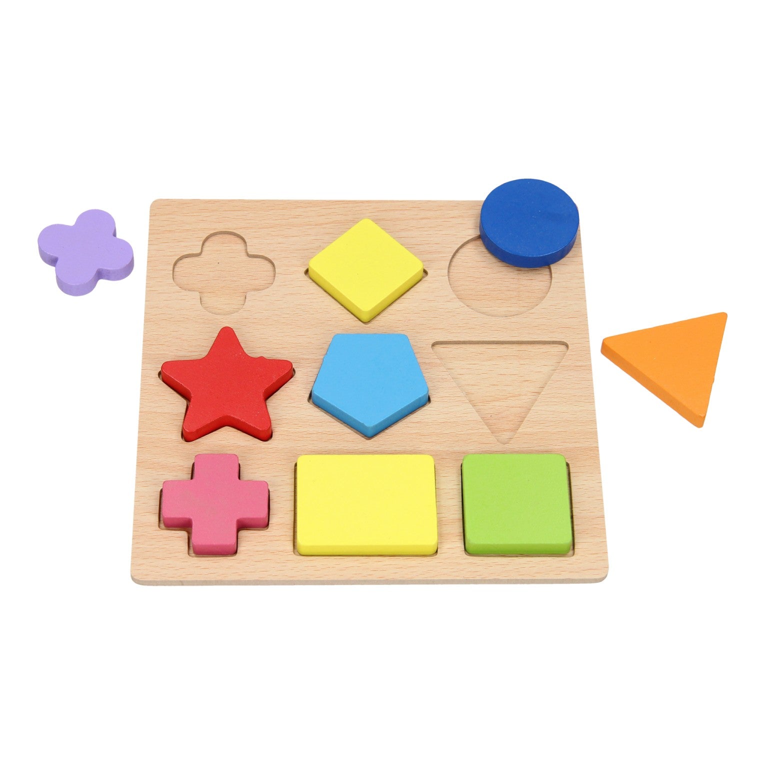 Puzzle en forme de bois, 9 pcs.