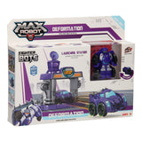 MAX ROBOT Transforming Set Launchbaan - Purple - afbeelding 1