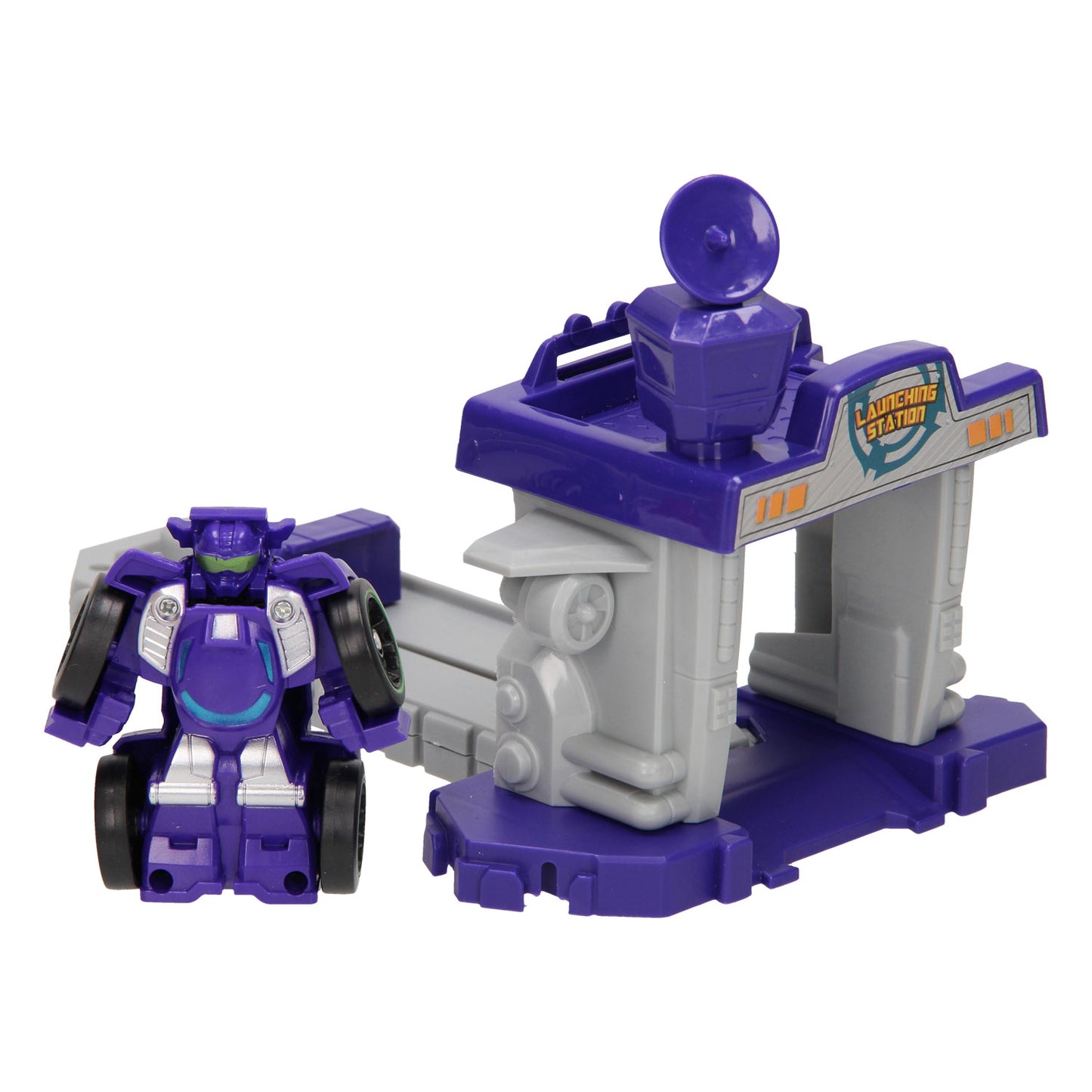 MAX ROBOT Transforming Set Launchbaan - Purple
