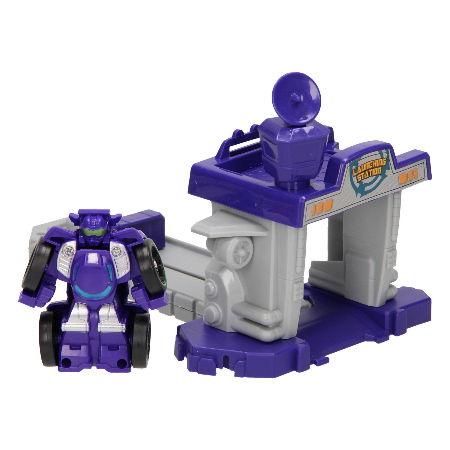 MAX ROBOT Transforming Set Launchbaan - Purple