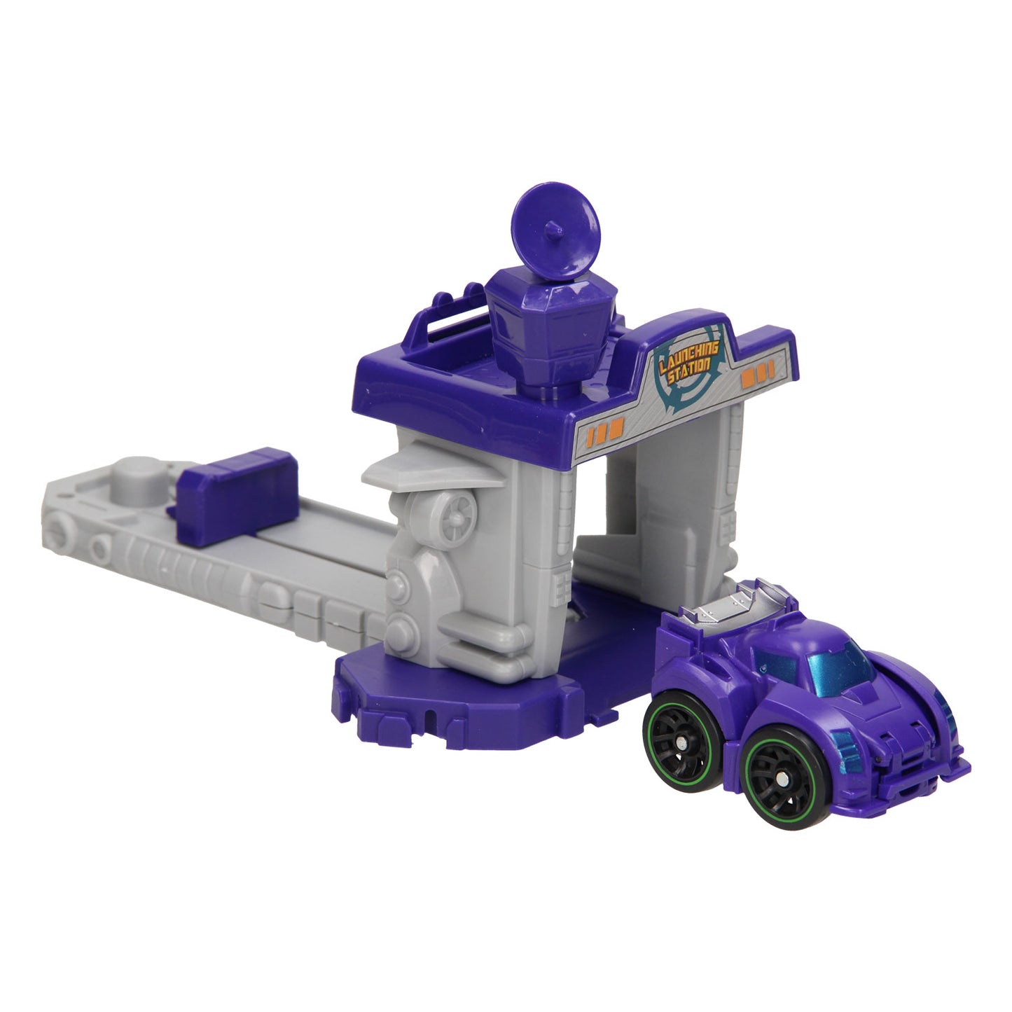 MAX ROBOT Transforming Set Launchbaan - Purple