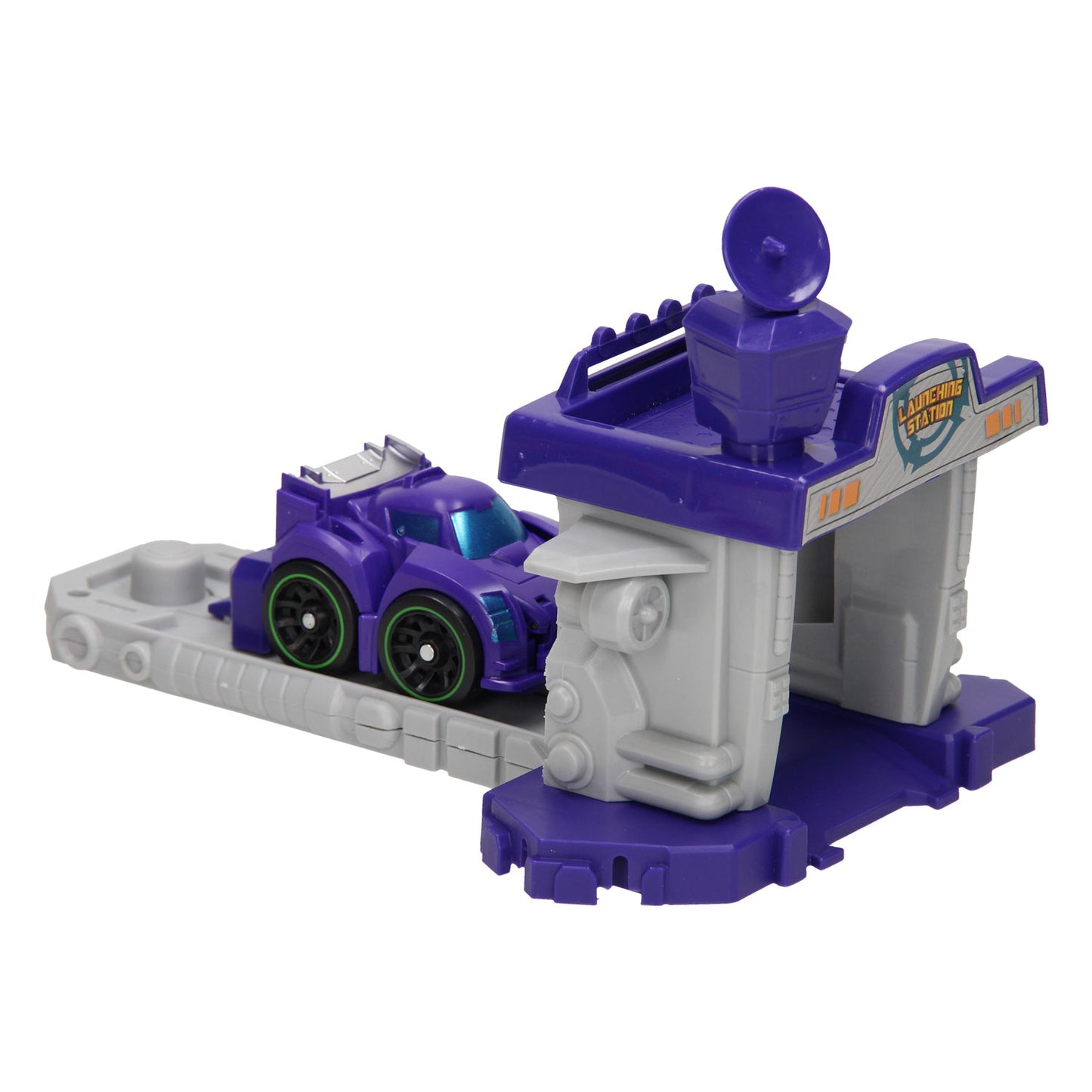 MAX ROBOT Transforming Set Launchbaan - Purple