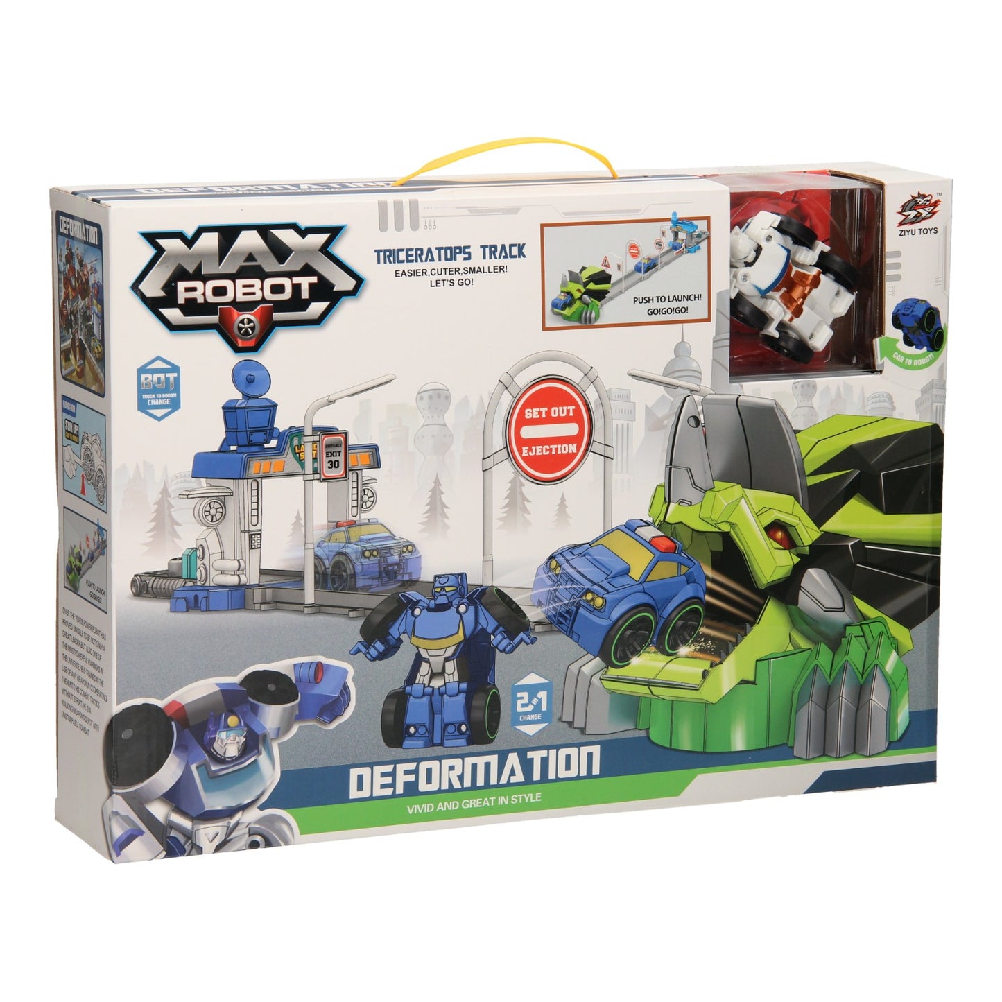 Robot Max Max Robot transformant la police