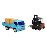 Chariot élévateur avec camion de charge - afbeelding 2