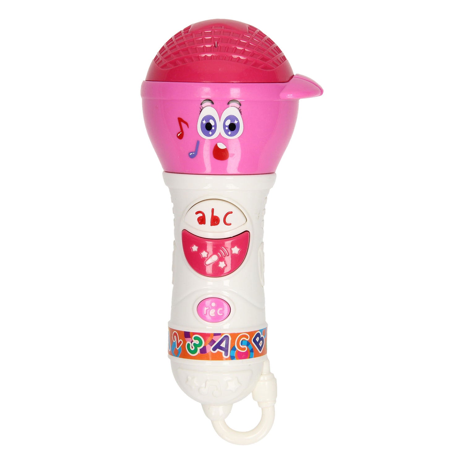 Rose microphone pour tout-petit