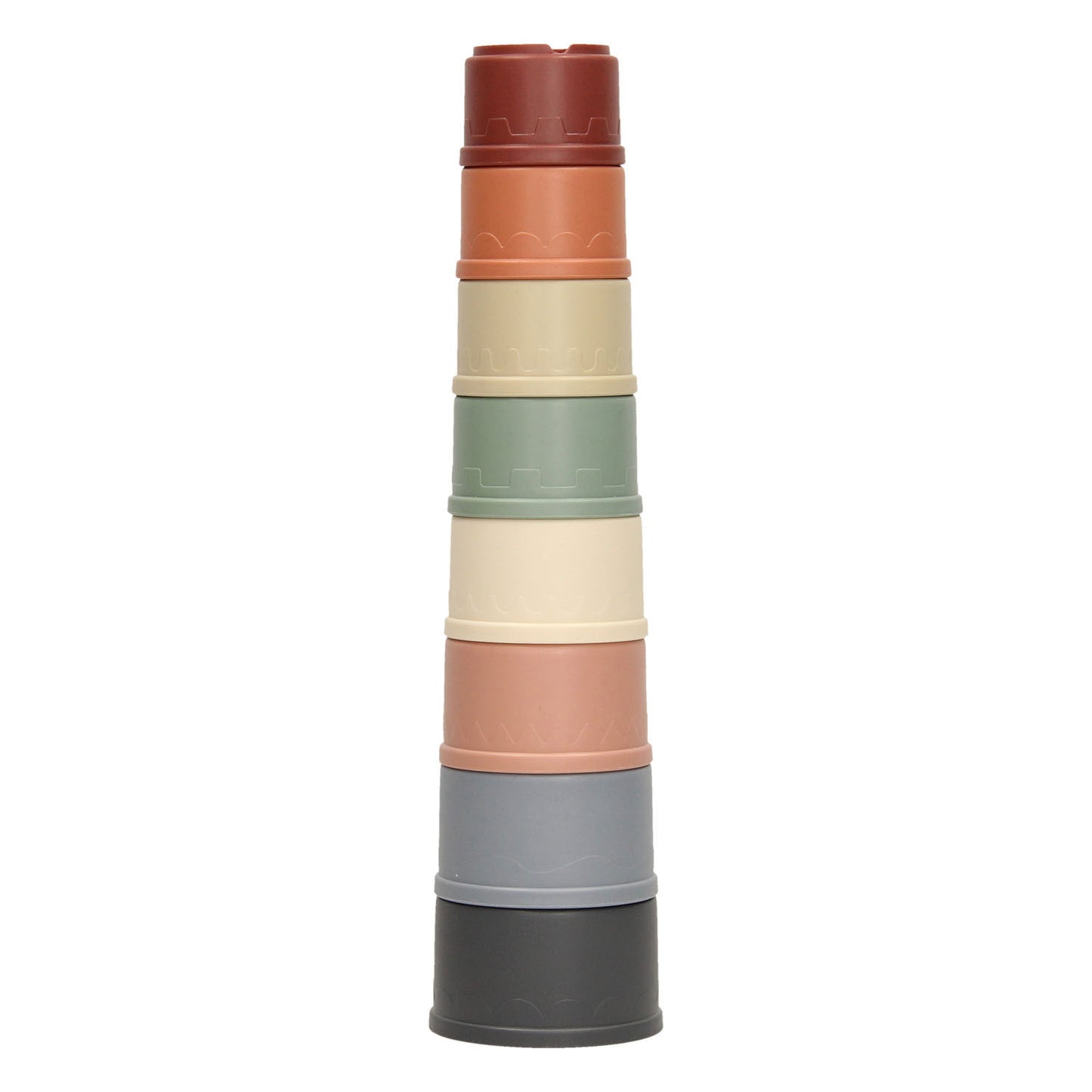 Lobbes gobelets empilables pastel, 8 pcs.