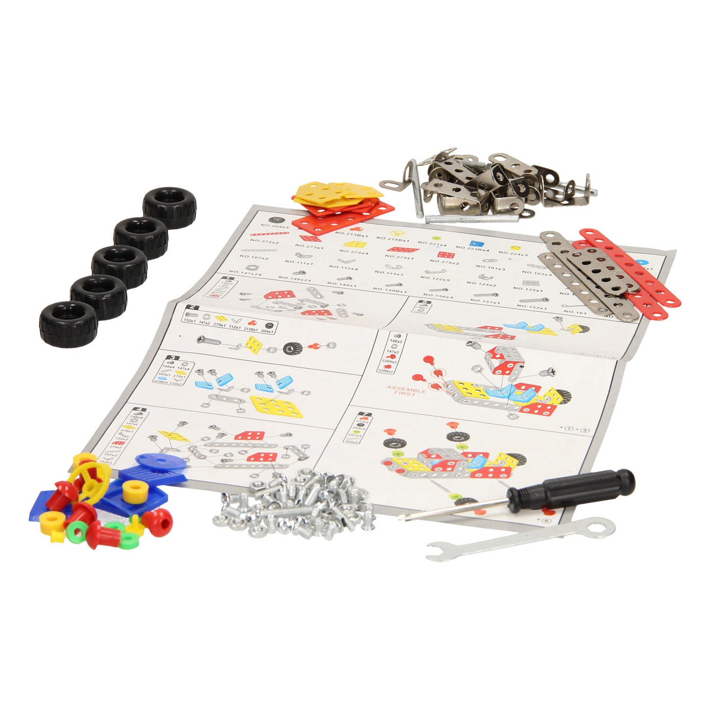 Construction Set Vehicles 3in1