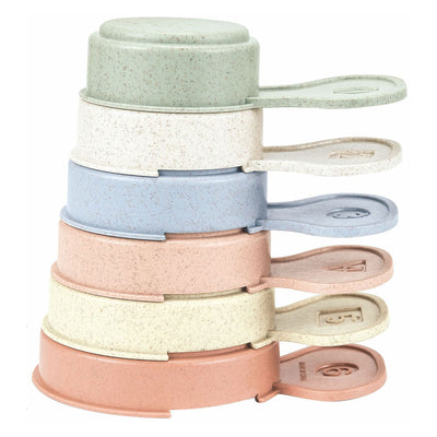 Gobelets empilables Lobbes avec anse pastel, 6 pcs.