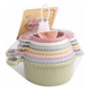 Lobbes tasses de bain cascade pastel, 8 pcs.