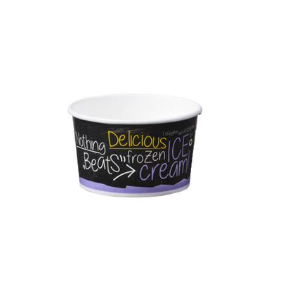 Gobelet à glace Depa en carton ice is nice (50x 100ml)