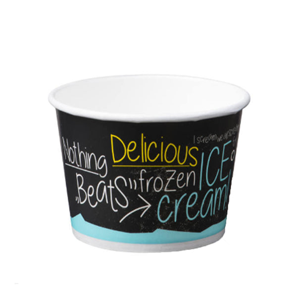 Gobelet à glace Depa en carton ice is nice (50x 200ml)