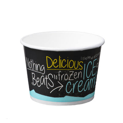Gobelet à glace Depa en carton ice is nice (50x 200ml)