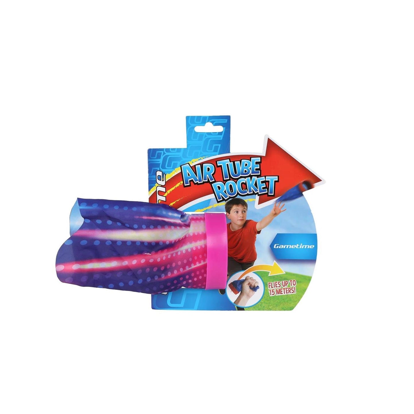 Fusée à tube d'air Gametime 2ass 20cm