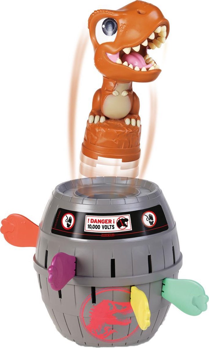 Tomy pop up t-rex - un jeu d'enfant