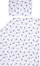 Housse de couette Meyco baby shape pour lit - lilas - 100x135cm
