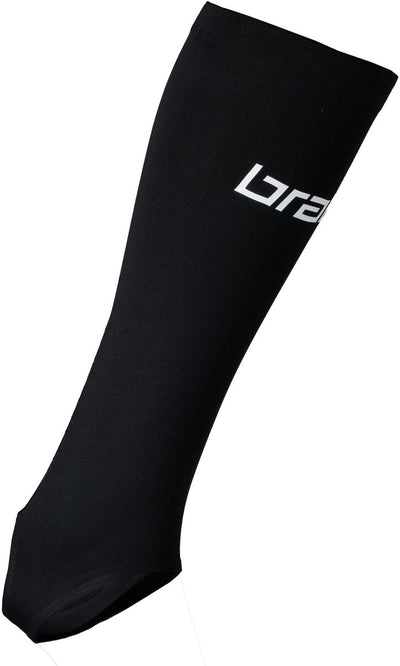 Brabo bp0820a chaussettes intérieures noires chaussettes de sport unisexes - noir