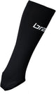 Brabo bp0820a chaussettes intérieures noires chaussettes de sport unisexes - noir
