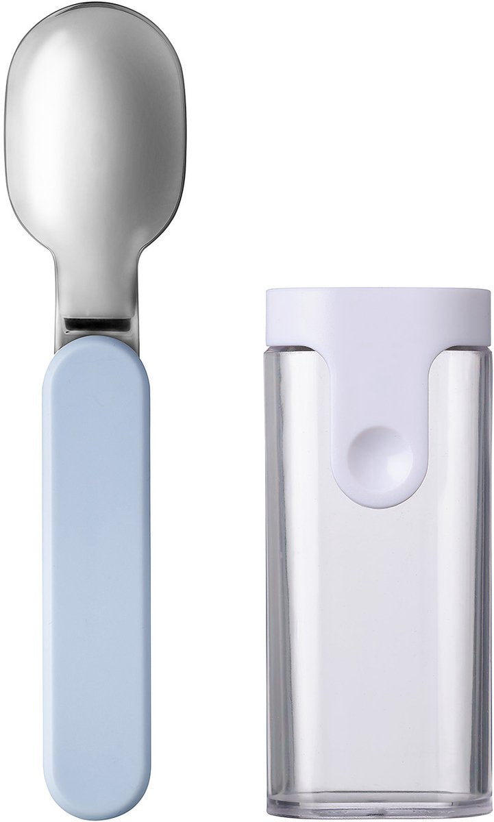 Mepal - cuillère pliante ellipse nordique bleu