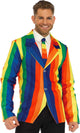 Costume de clown arc-en-ciel Leg Avenue