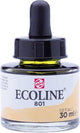 Flacon aquarelle liquide Ecoline 30 ml or 801
