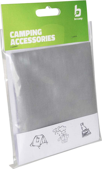Bo-camp - chiffon de réparation - thermocollant - coton - gris