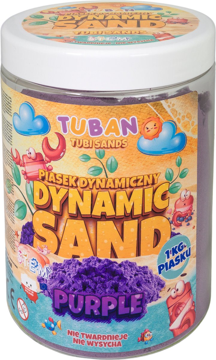 Sable dynamique Tuban | violet 1 kg