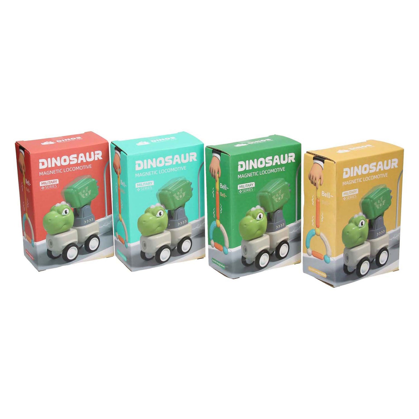 Dino Set Magnet, 8dlg.