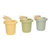 Seaux de bain Lobbes pastel, 3 pcs.